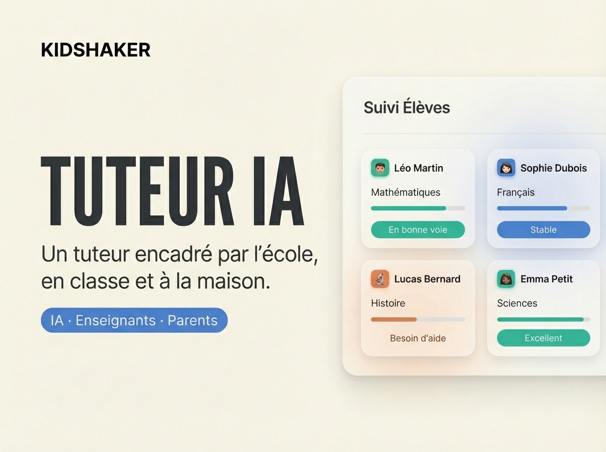 Tuteur IA - Suivi élèves