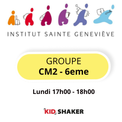 Atelier Hebdomadaire ISG6  (CM2-6e)  Lundi 17h00-18h00