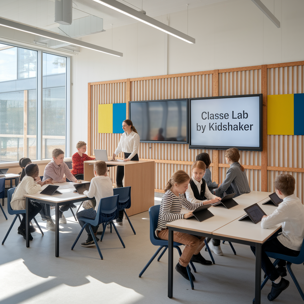 Zone de travail flexible KIDSHAKER